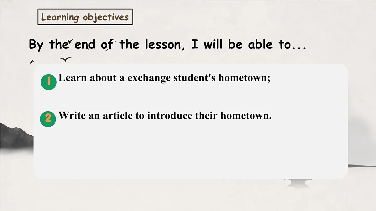 新译林版初中英语七年级上册 7A U3 My hometown Integration 2课件第2页