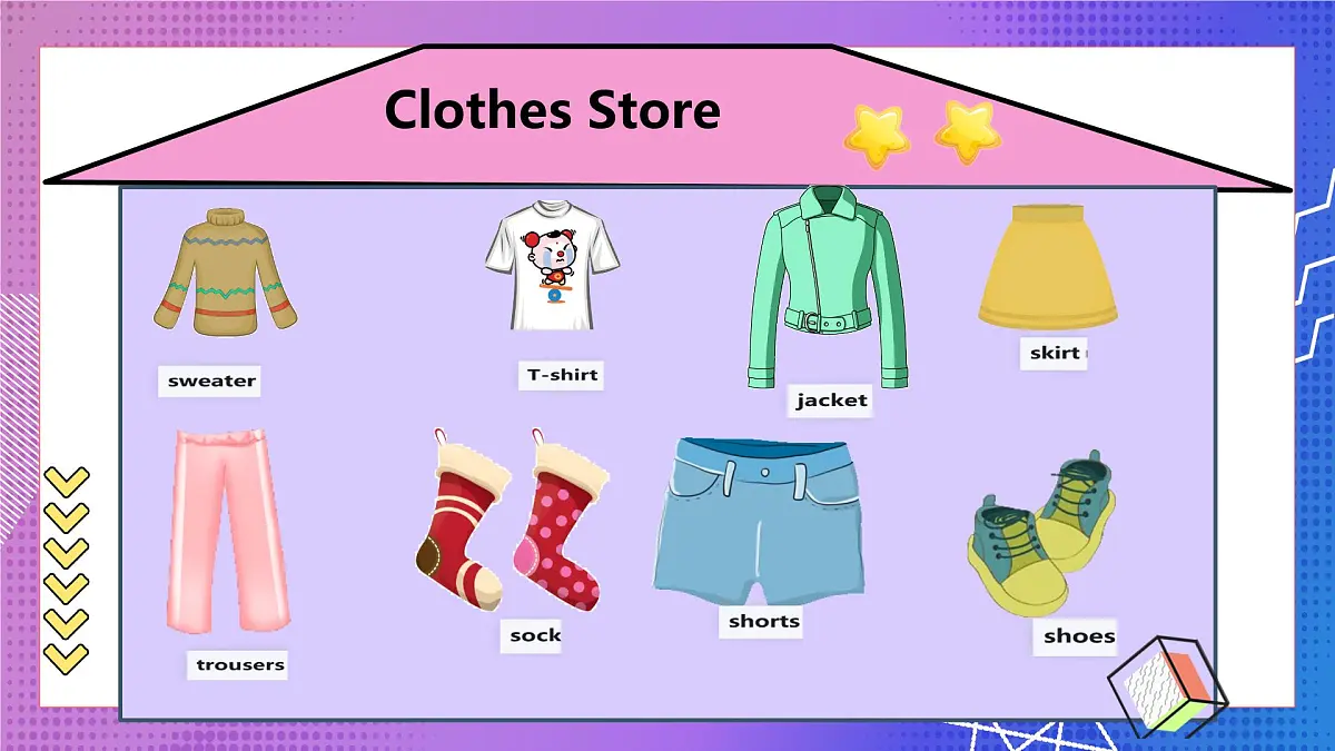 新译林版初中英语七年级上册 7A U6 My clothes,my style Welcome 课件第3页