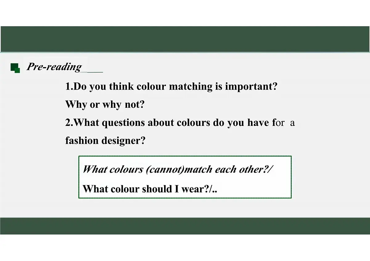 新译林版初中英语七年级上册 7A U6 My clothes,my style Reading1 课件第4页
