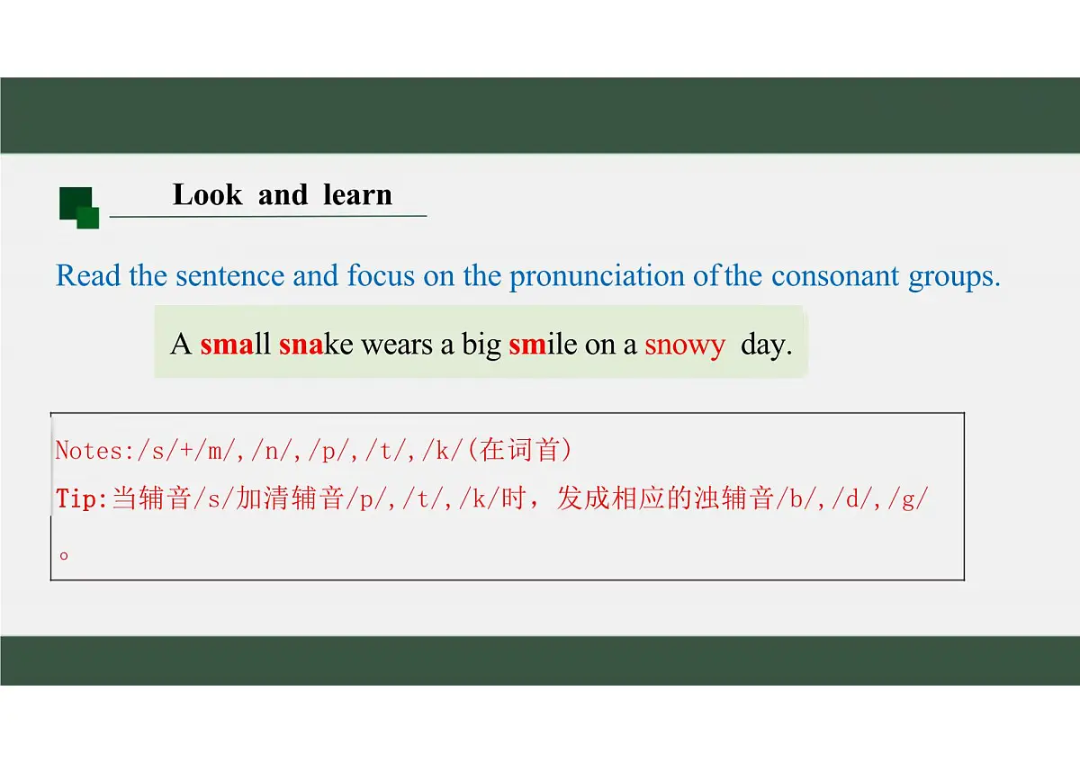 新译林版初中英语七年级上册 7A U7 Be wise with money Pronunciation 课件第5页