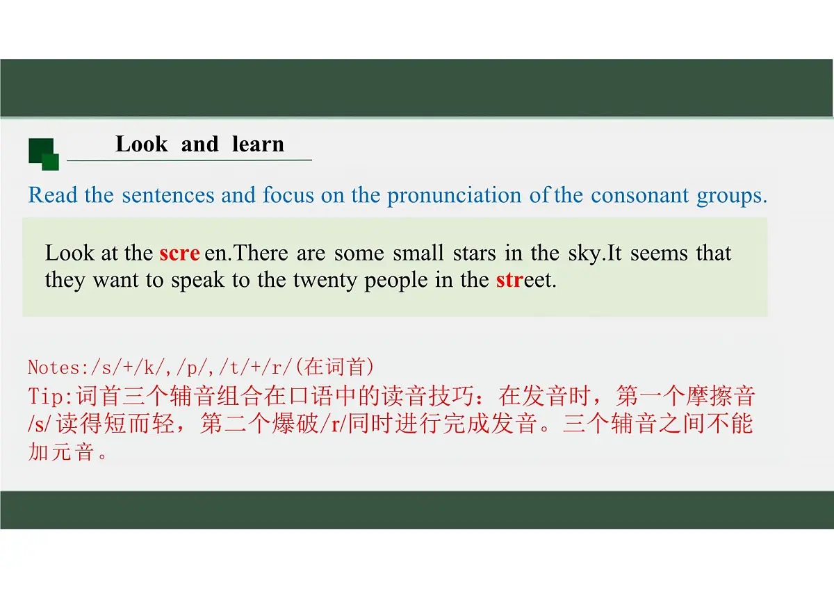 新译林版初中英语七年级上册 7A U7 Be wise with money Pronunciation 课件第6页