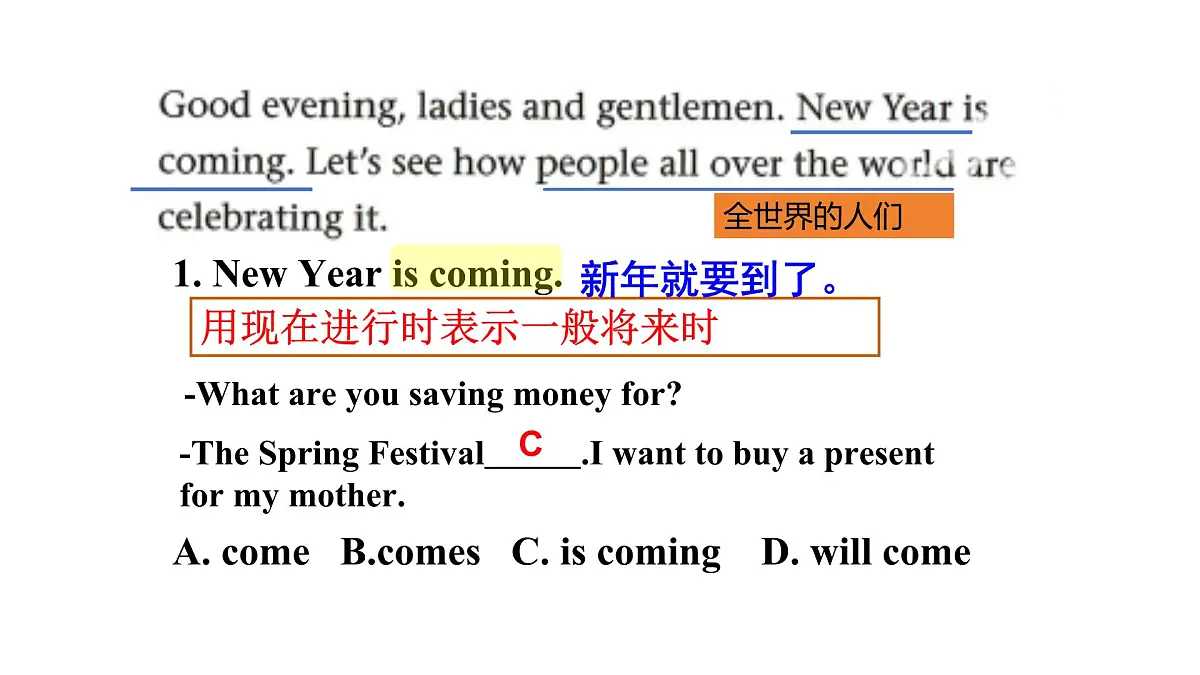 新译林版初中英语七年级上册 7A U8 Let's celebrate! reading2 课件第8页