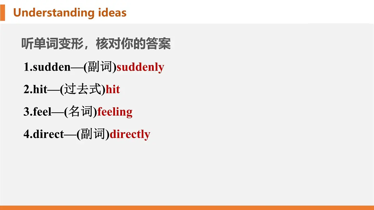学案 2025 新外研七上 U2 Understanding ideas 知识点汇总PPT版(可编辑)第6页