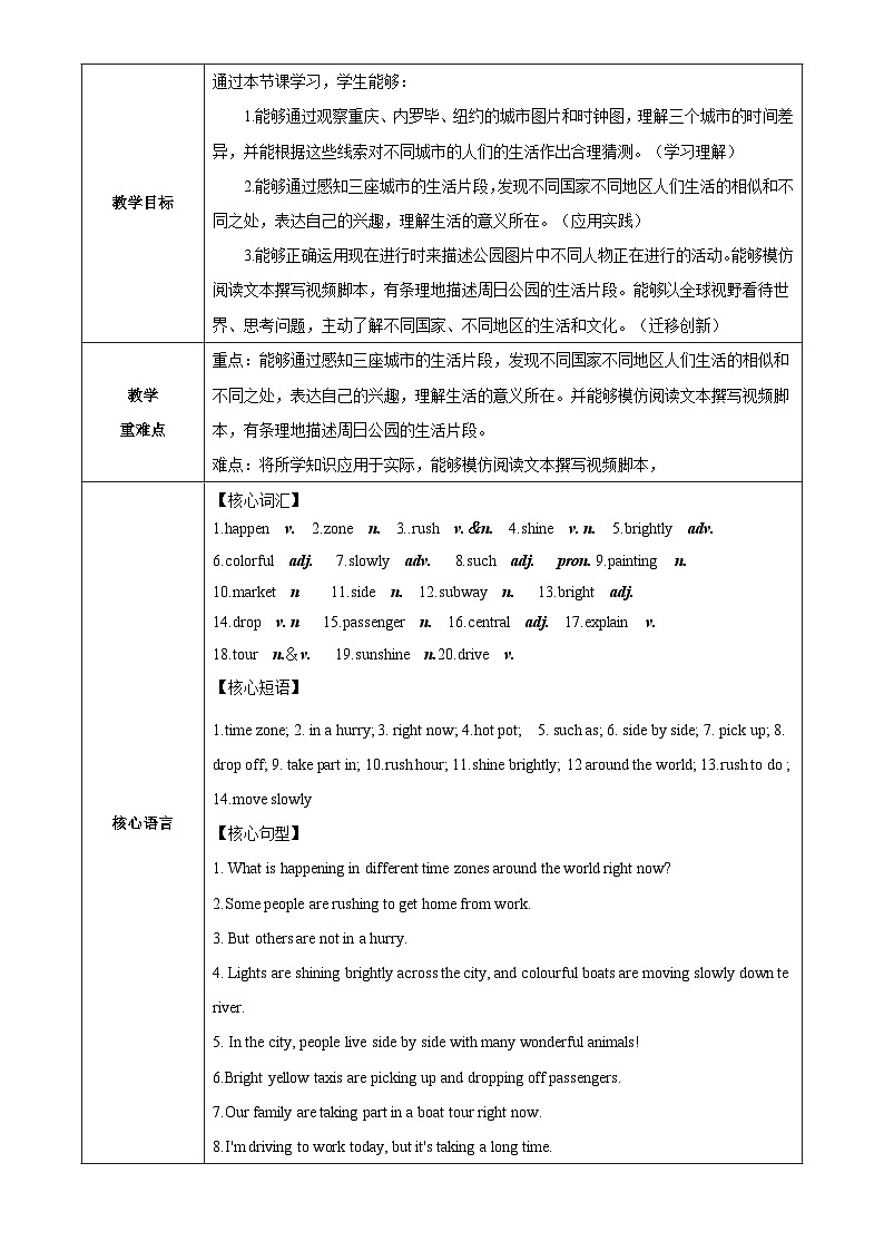 Unit 1 第4课时 Section B (1a-2b)(教学设计)英语鲁教版五四学制2024七年级上册第2页