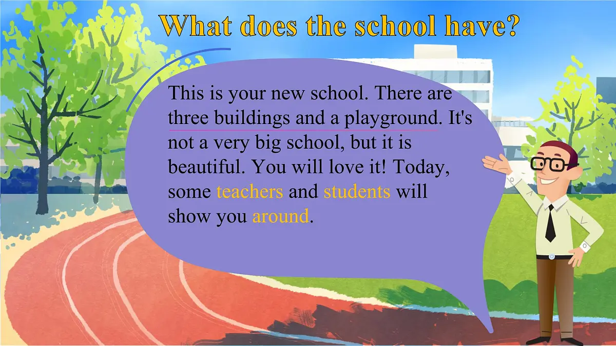 2025年外研版七年级英语上册Starter Welcome to junior high! Know your school(课件)第8页
