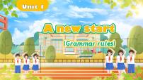 外研版（2024）七年级上册（2024）Unit 1 A new start课文内容ppt课件