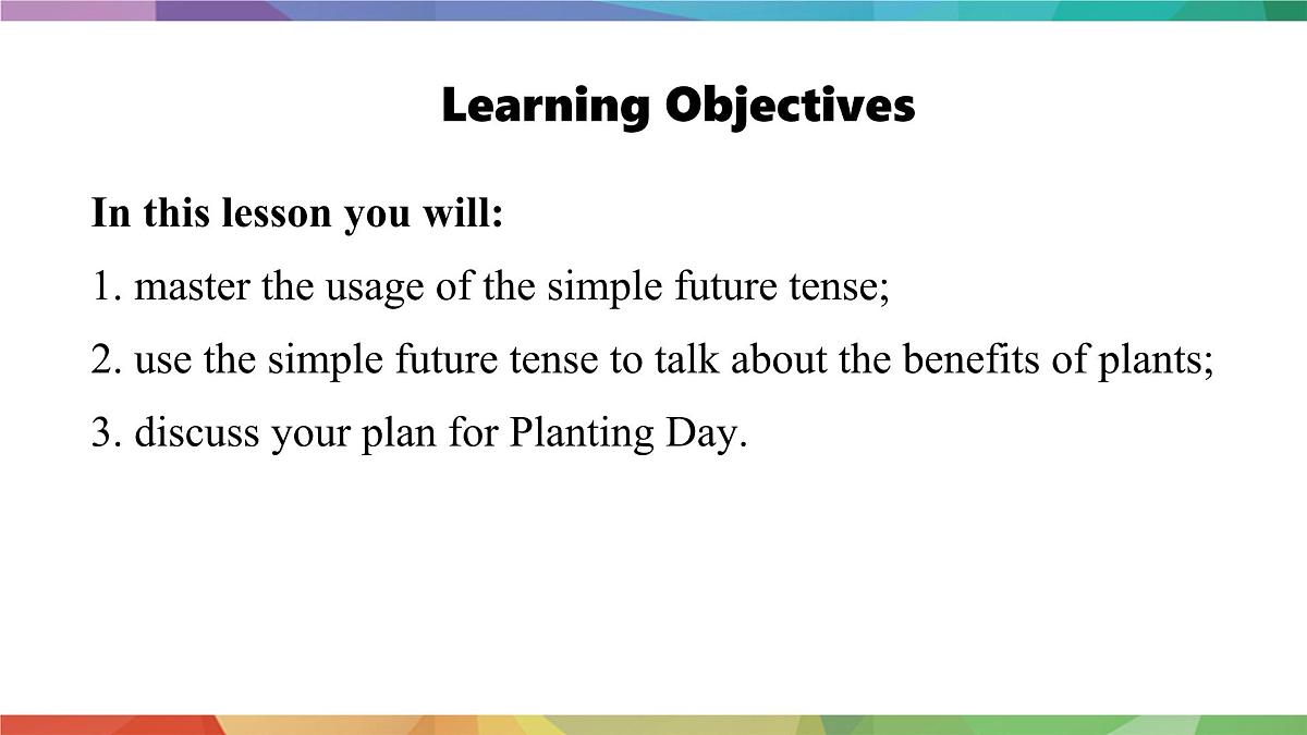 2025年外研版七年级英语上册Unit 6 The power of plants Lesson 2(课件)第2页