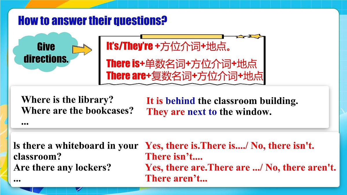 人教版英语七年级上册Unit3 《My school! 》SectionA Grammar focus课件第6页
