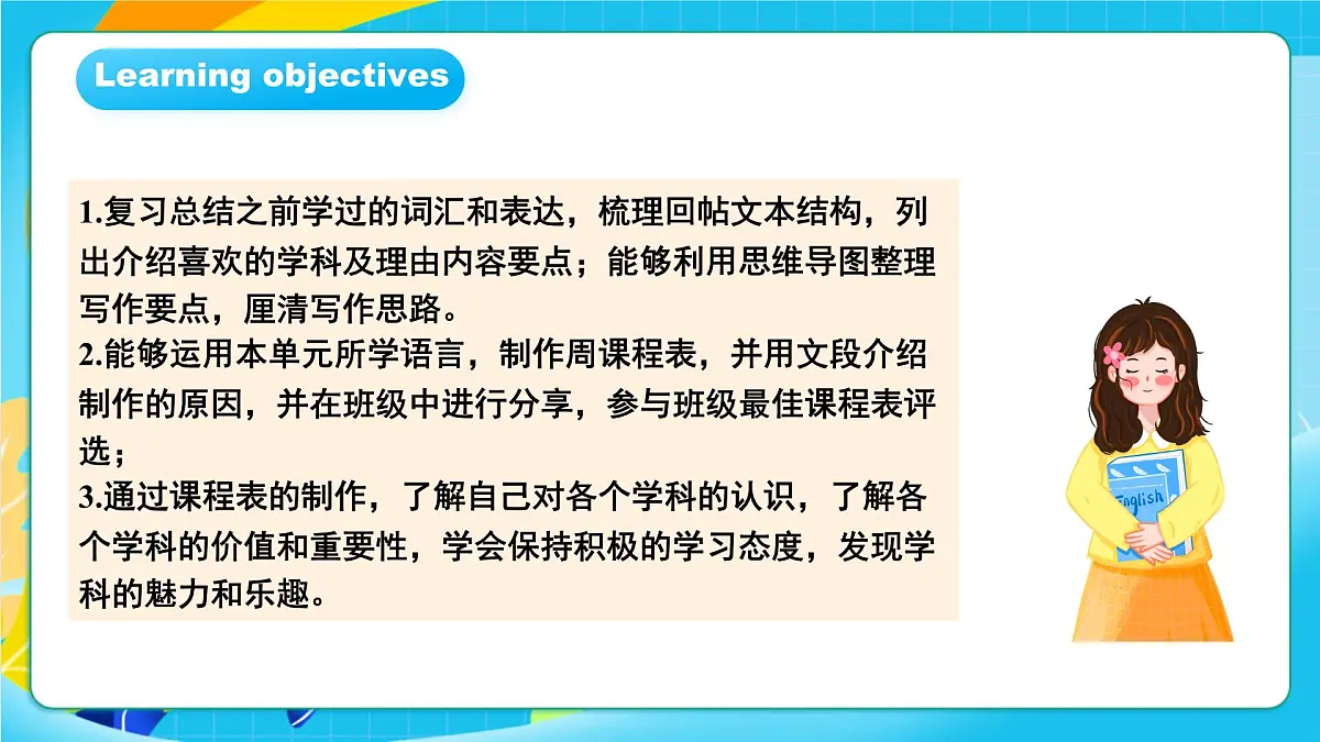 人教版英语七年级上册Unit4 《My favorite subject!》 SectionB 2a-2b&Project课件第2页