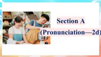 初中英语人教版(2024)八年级上册(2024)Pronunciation教学ppt课件