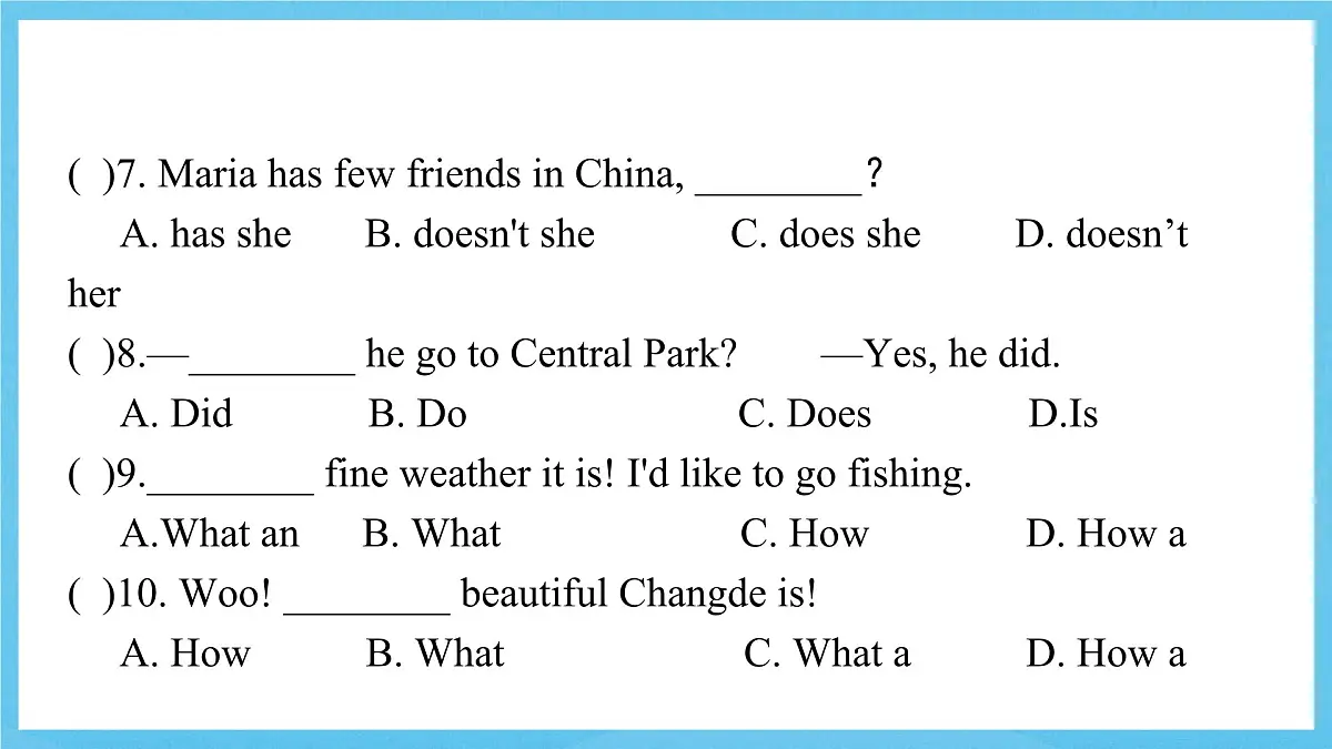 沪教牛津版(六三制三起)英语九上 Unit1《Wise men in history》第3课时 Grammar课件 Homework 2第4页
