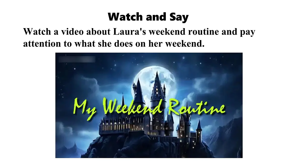 2025年人教版七年级英语上册Unit 6 A Day in the Life Lesson 3 Section A(3a-3d)(课件)第3页