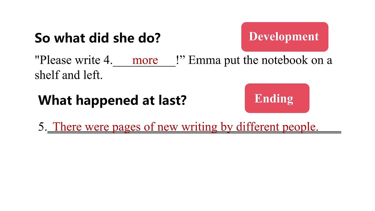2025年秋外研七年级英语上册Unit 2 More than funLesson 4 Reading for writing(课件)第8页