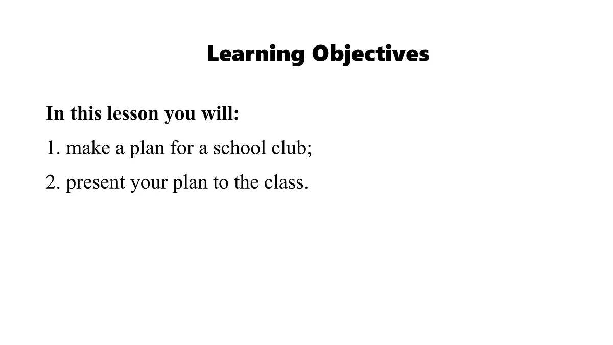 2025年秋外研七年级英语上册Unit 2 More than funLesson 5 Presenting ideas(课件)第2页