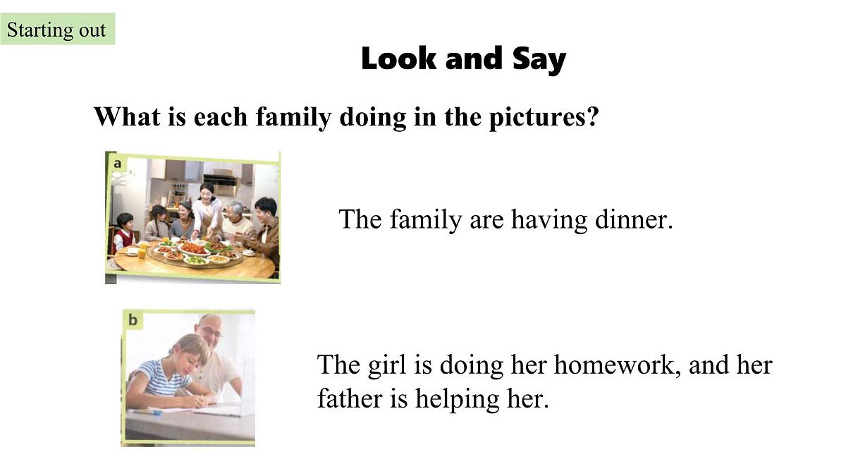 Lesson 1 Starting out+Reading第3页