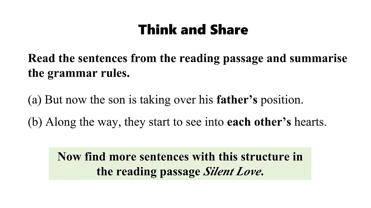 2025年秋外研七年级英语上册Unit 3 Family ties Lesson 2 Grammar(课件)第3页