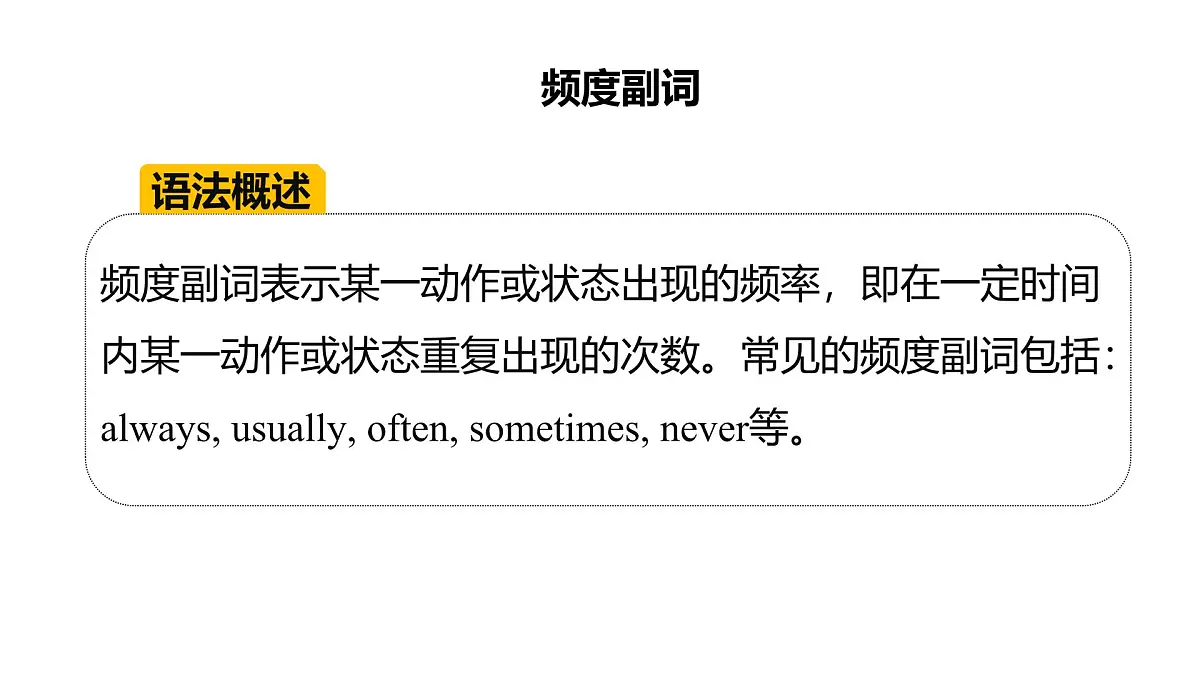 2025年秋外研七年级英语上册Unit 4 Time to celebrate Lesson 2 Grammar(课件)第4页