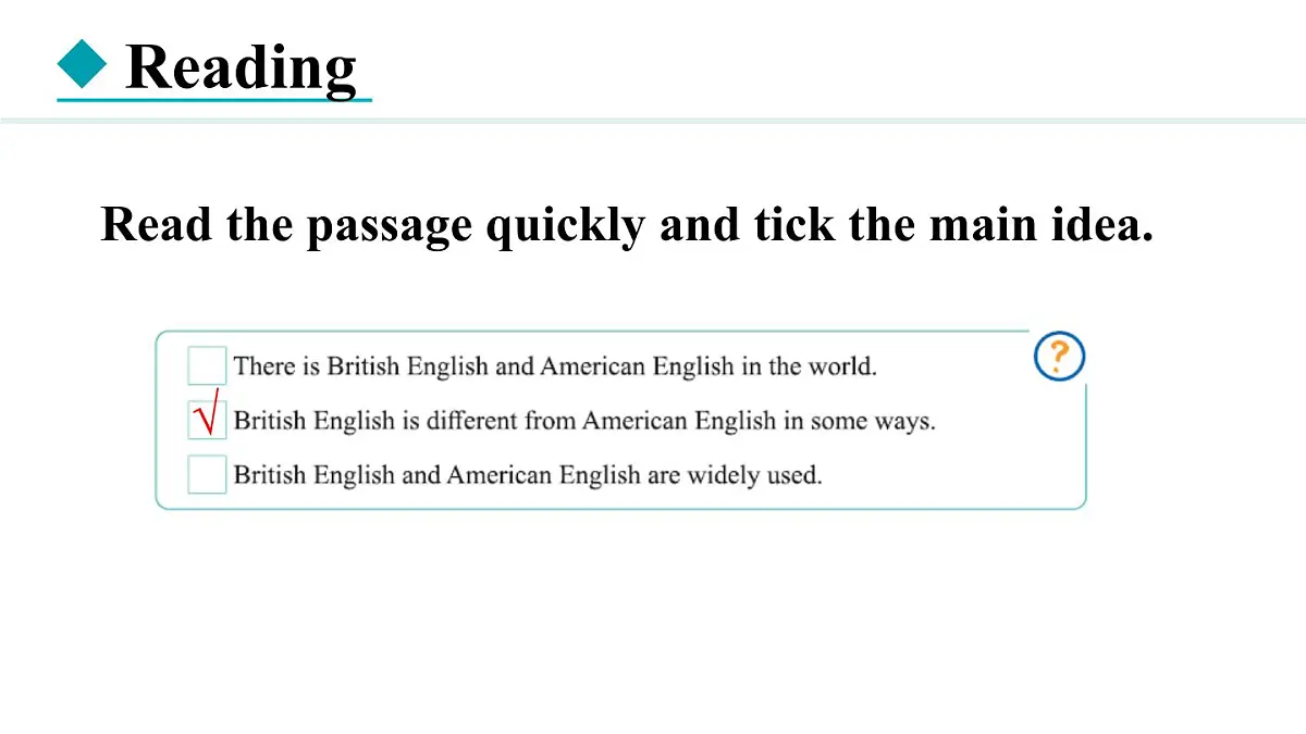 2025年冀教版七年级英语上册Unit 2 Learning English is fun!6. Lesson 6(课件)第3页