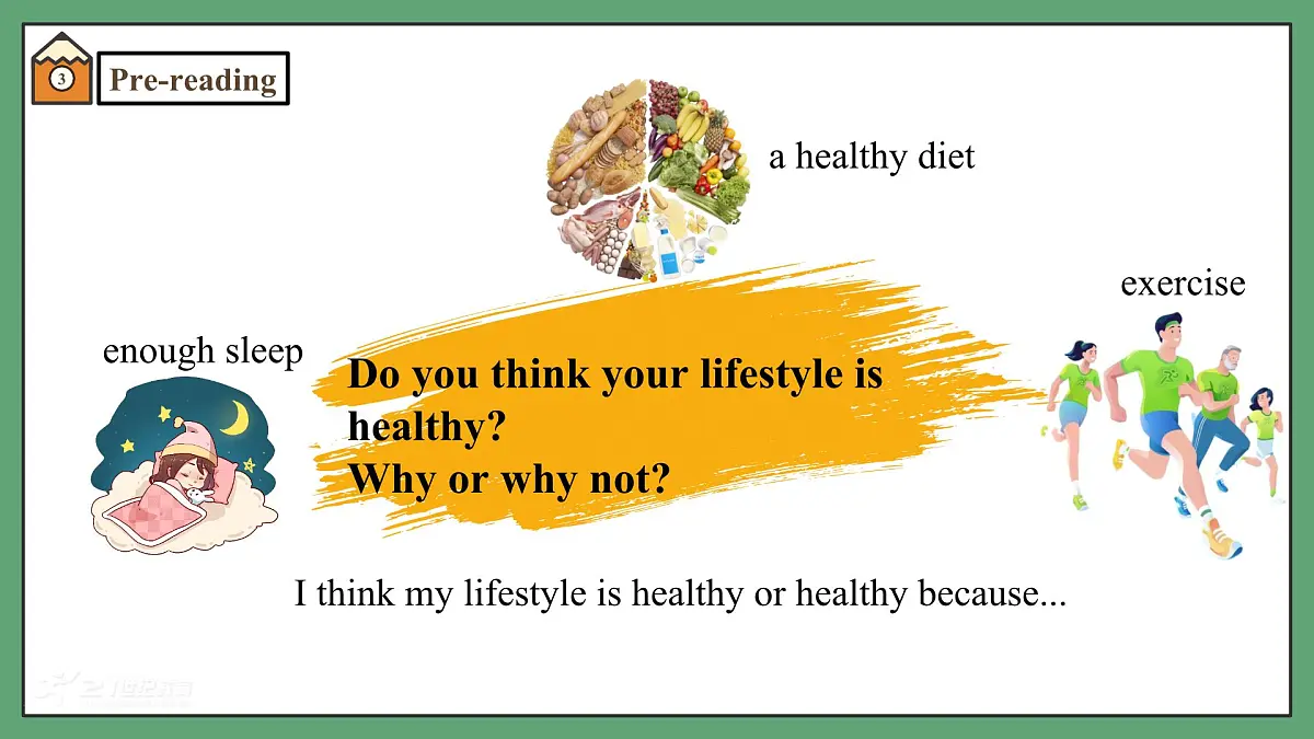 译林版2024版七年级上册英语Unit 5 A healthy lifestyle.(第2课时)Reading.教学课件第7页
