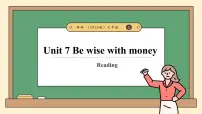英语七年级上册(2024)Module 2 Colourful lifeUnit 7 Be wise with money精品教学课件ppt