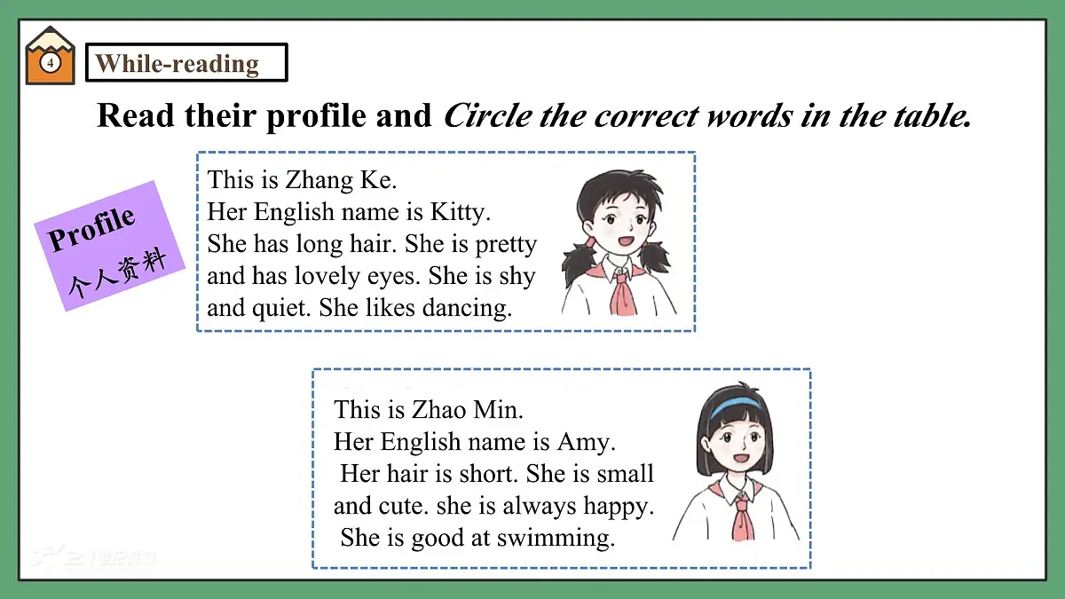 译林版2024版七年级上册英语Unit1 This is me (第五课时)Integration(课件)第8页