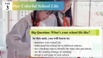 初中英语仁爱科普版(2024)七年级上册(2024)Unit 3 Our Colorful School Life获奖课件ppt