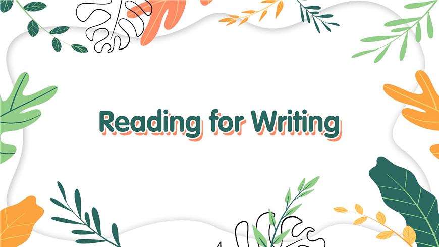 2025新外研版英语七上:Unit 2 Reading for writing 课件第3页