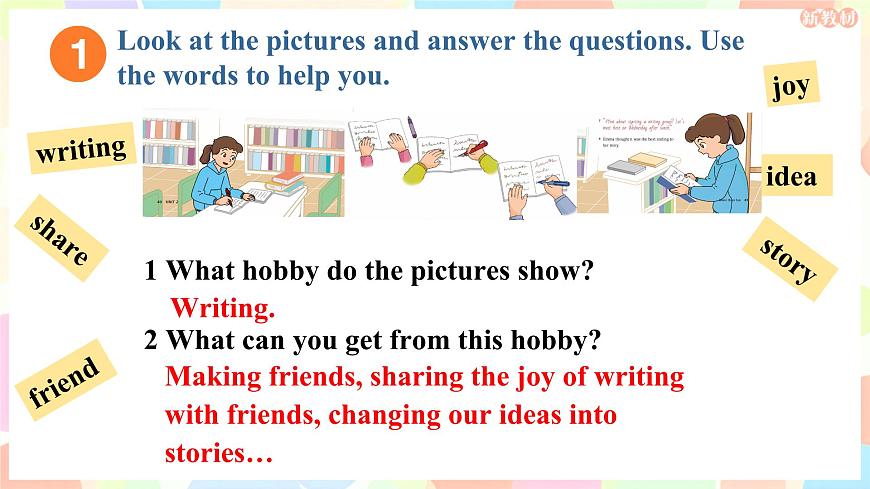 2025新外研版英语七上:Unit 2 Reading for writing 课件第6页