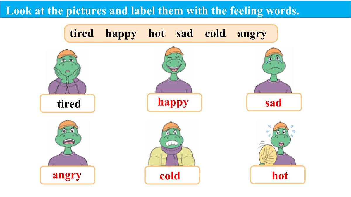 Unit 3 All about me Lesson 2 How do you feel课件第4页