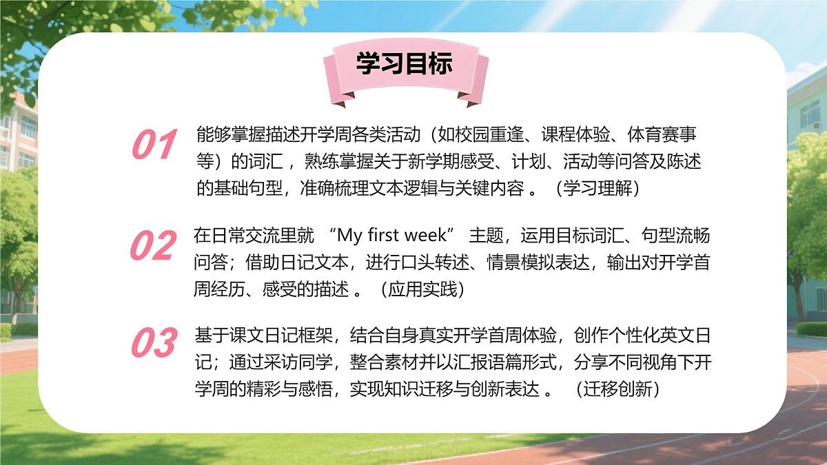 冀教版英语八年级上册 Unit 1 课时4 Lesson 4 同步课件第2页