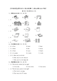 九年级英语上册UNIT 8 单元测试卷（人教山西版 2024年秋）