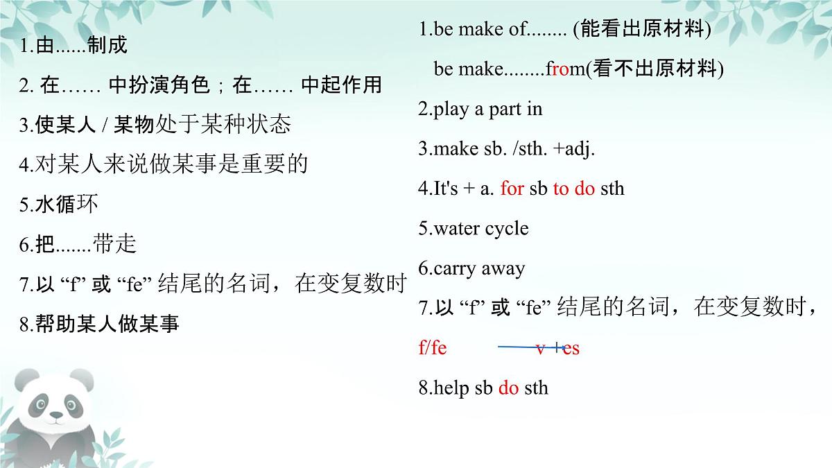Unit 8 I love nature! Lesson 1 Why are plants important?课件 2024-2025学年冀教版英语七年级下册第5页