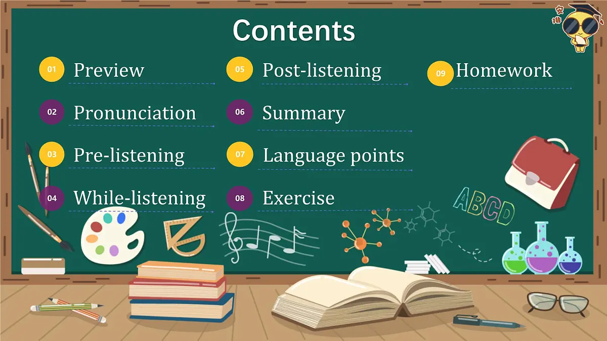 Unit 4 课时2 Section A(Pronunciation&2a-2f) (课件)-2025-2026学年六年级英语上册(鲁教版五四学制2024)第3页