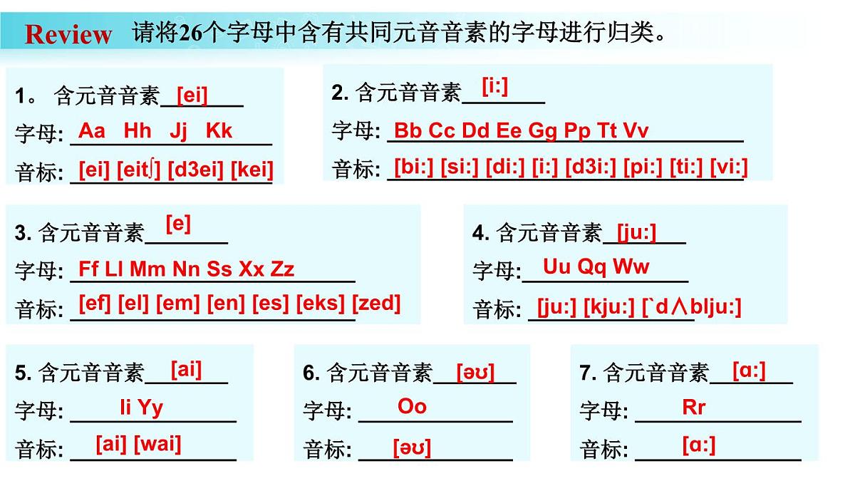 25秋(2024人教版)七年级英语上册-Starter Unit 2 课时 2 Section A(Pronunciation)(同步课件)第4页