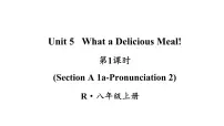 人教版(2024)八年级上册(2024)Unit 3 Same or Different?Section APronunciation背景图课件ppt