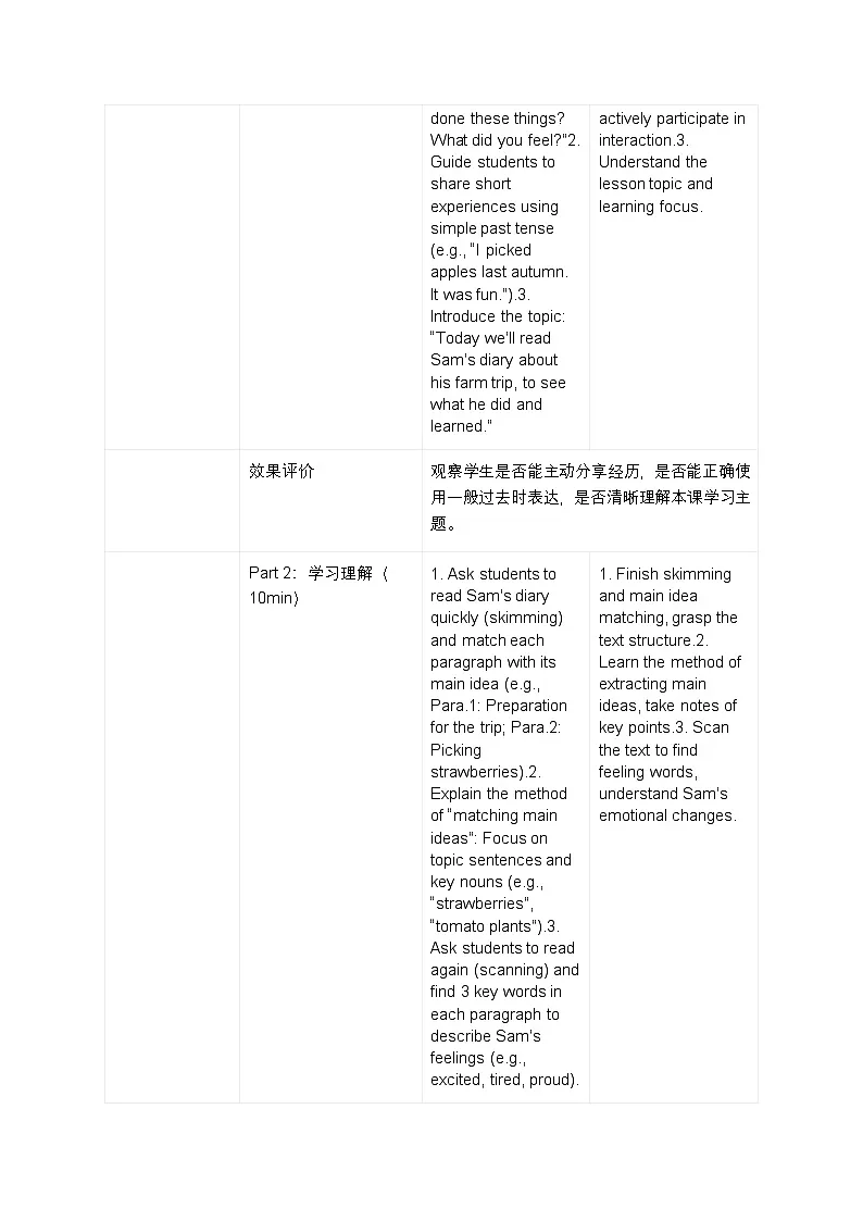 Unit 3 第4课时 Section B (1a-2b)(教学设计)-英语鲁教版五四学制2024七年级上册第3页
