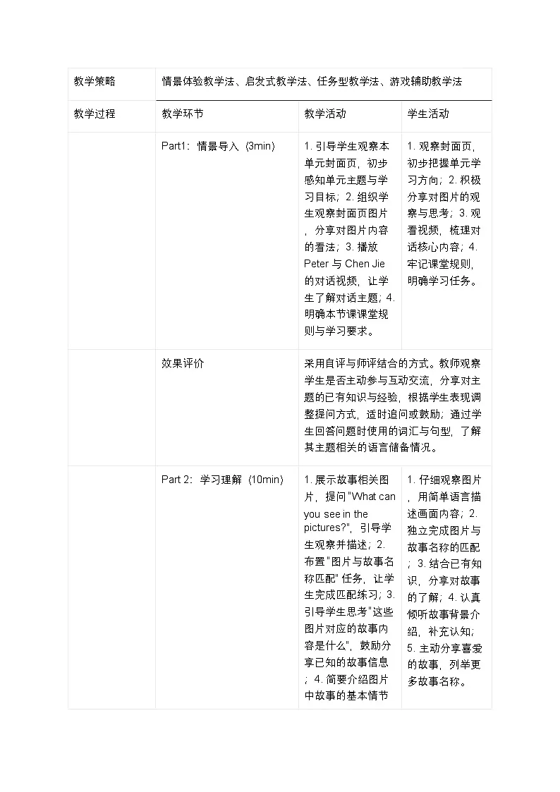 Unit 4 第1课时 Section A (1a-1e)(教学设计)-英语鲁教版五四学制2024七年级上册第3页