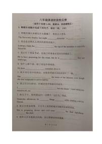 河南省郑州外国语中学2025-2026学年八年级上学期10月阶段性反馈英语试卷（B）