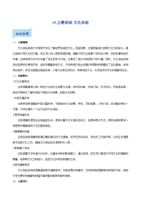 15.主题阅读-文化体验-阅读问答题-2025年中考英语一轮复习阅读理解精讲精练(通用版)