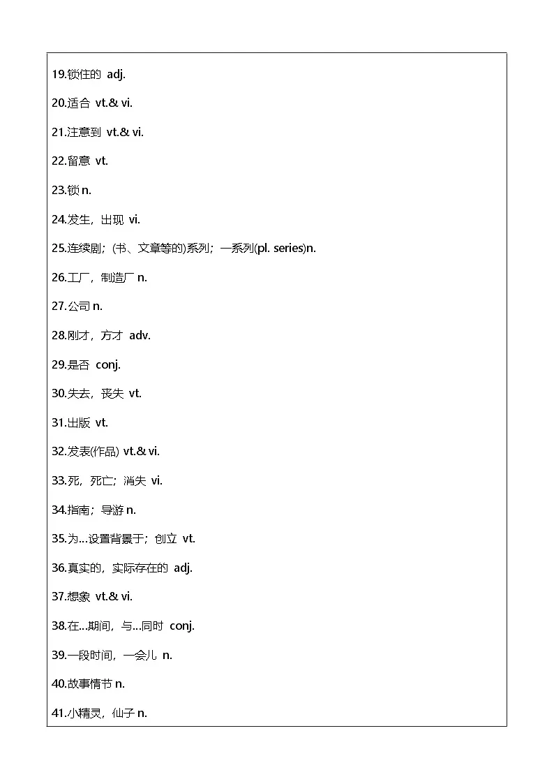 Unit8 Wonderland重点单词短语默写-练习(含答案)2025-2026学年译林版英语七年级下册第2页