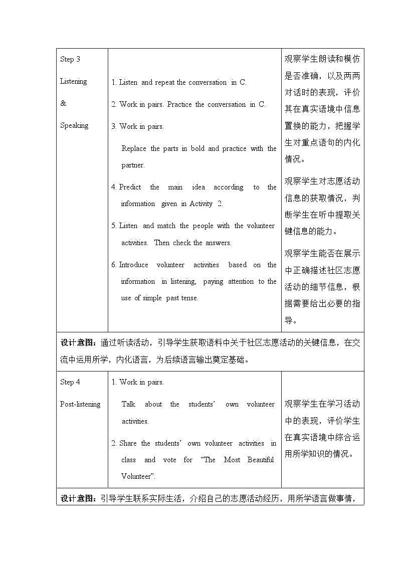 【新教材】仁爱科普版(2024)七年级下册英语Unit 10 Lending a helping hand教案(共8课时)第3页