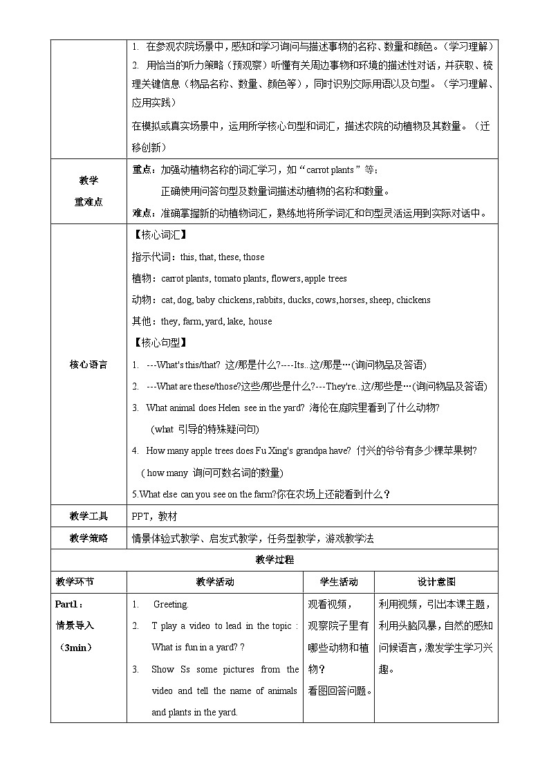 Bridging Unit 3 第1课时 (Section A 1a-2d ) (教学设计) 英语鲁教版五四学制2024六年级上册第2页