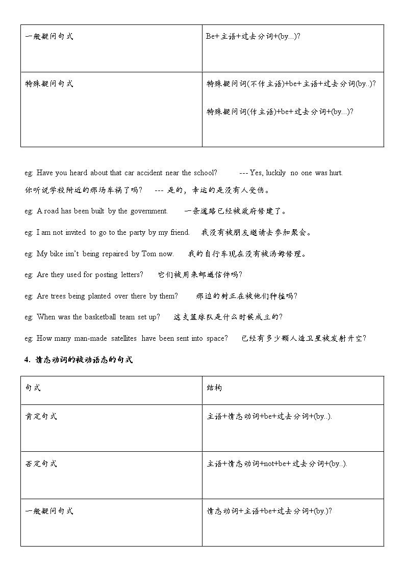 初中英语语法大全——被动语态 教案03