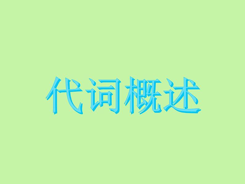 中考英语语法大全——代词(共39张PPT)第2页