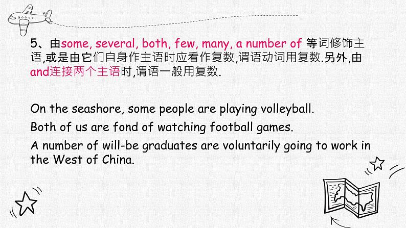 初中英语语法课件——主谓一致和倒装句08
