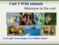 初中牛津译林版Unit 5 Wild animals多媒体教学课件ppt