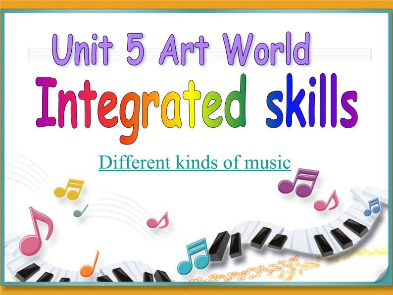 牛津译林英语 九年级上册Unit5 Integrated skills (共20张PPT)01
