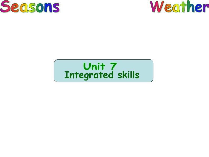 牛津译林英语八年级上册 Unit7 Integrated skills 课件01
