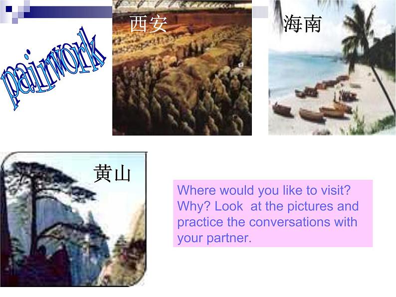 人教版新目标英语九年级 Unit 7 Where would you like to visist 一单元 课件05