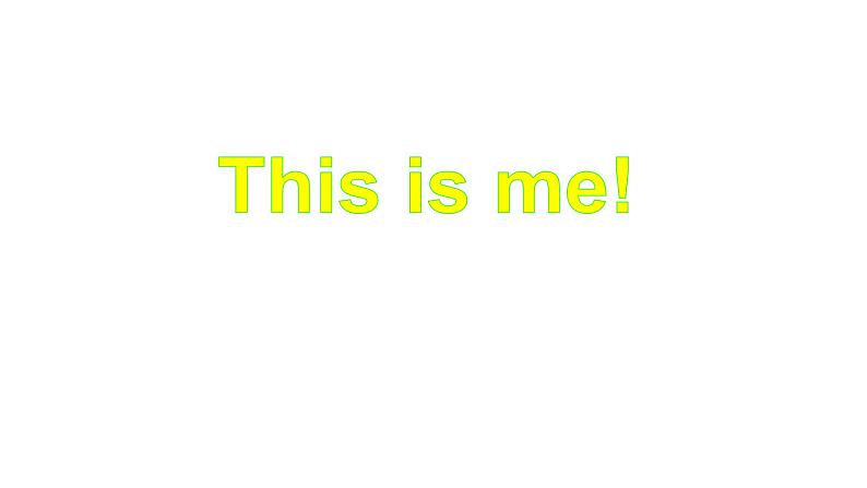 牛津译林版七年级英语上册:Unit 1 This is me! 课件(共60张PPT)01